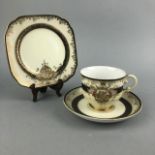 A DECORATIVE HAND PAINTED PART TEA SERVICE