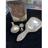 A LOT OF SILVER AND OTHER ITEMS
