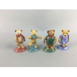 A LOT OF FOUR HALCYON DAYS BEARS IN ORIGINAL BOXES