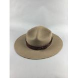 A CANADIAN FELT MOUNTIES HAT