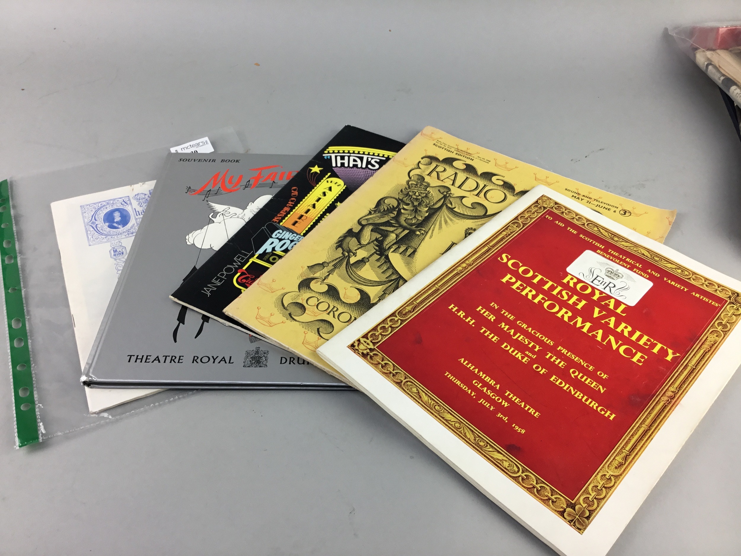 A LOT OF THEATRE, MOVIE AND ROYAL EPHEMERA