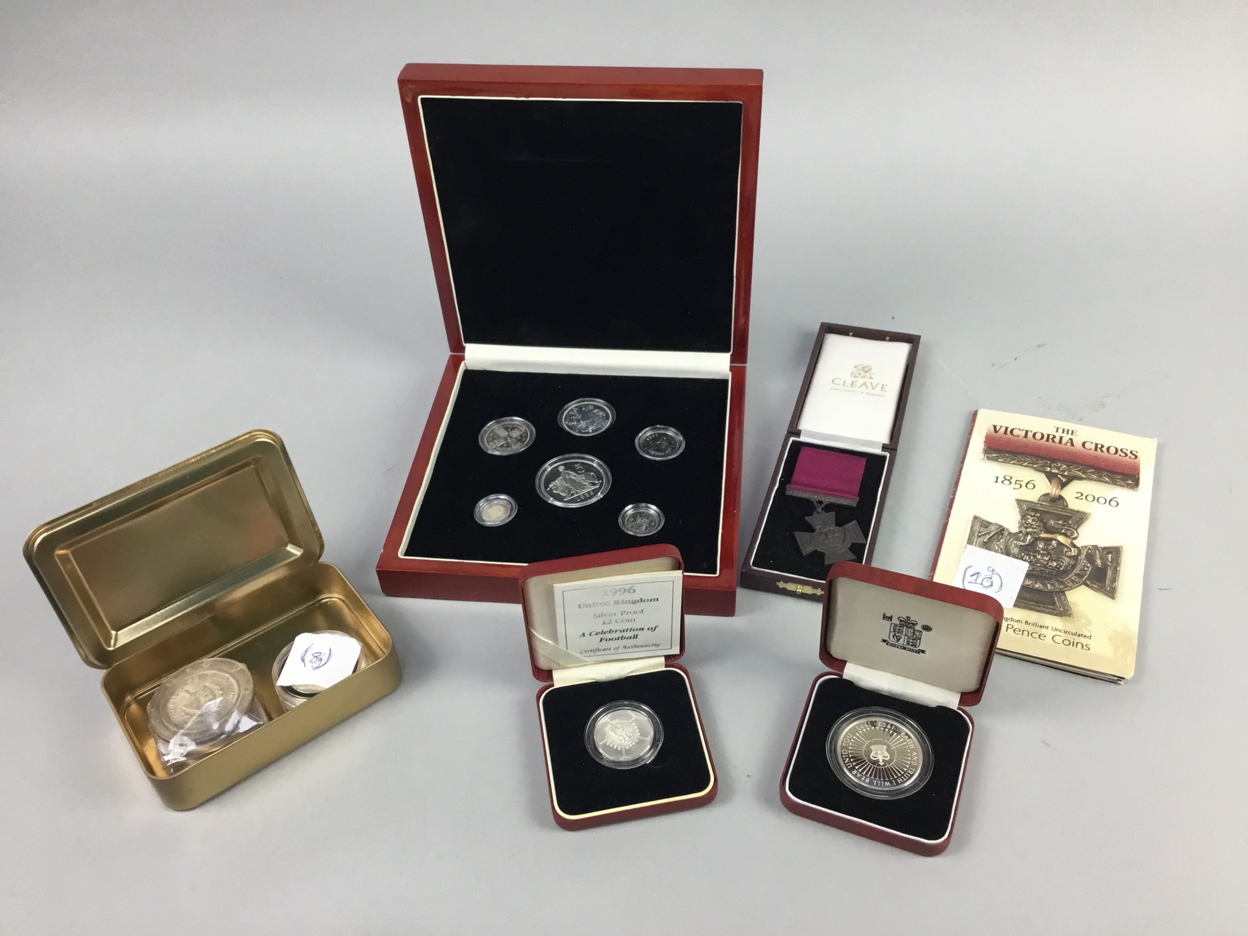 A COLLECTION OF SILVER AND OTHER COINS - Image 2 of 2
