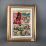 A FRAMED EAGLE COMIC