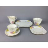 A ROYAL STAFFORD PART TEA SERVICE AND A FLORAL PART TEA SERVICE