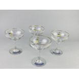 A COLLECTION OF VINTAGE BABYSHAM GLASSES