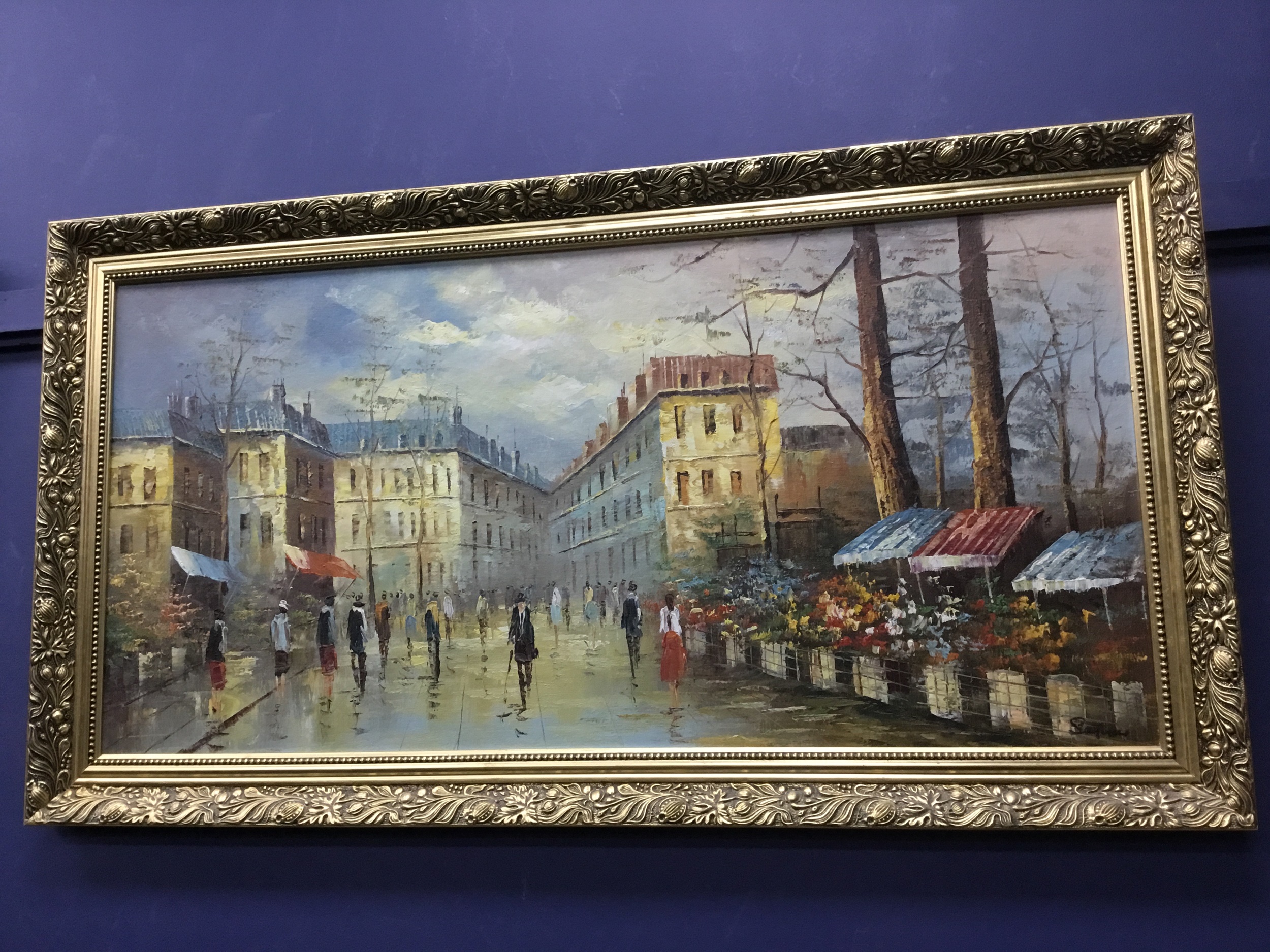 A PARISIAN STREET SCENE