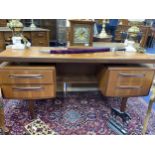 A RETRO TEAK DRESSING CHEST