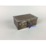 A WMF SILVER PLATED CASKET
