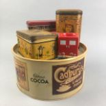 A COLLECTION OF VINTAGE TINS