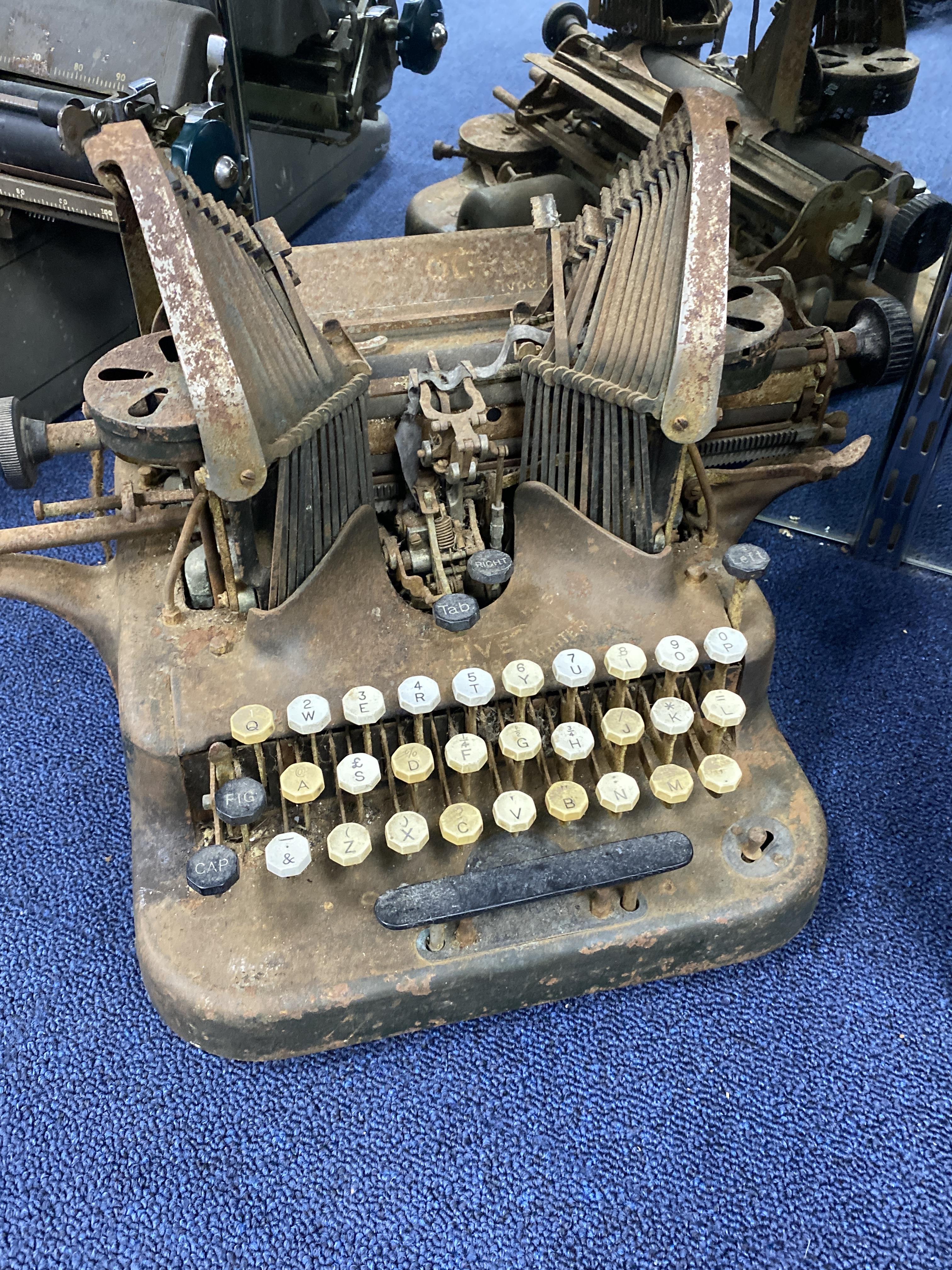 A VINTAGE REMINGTON TYPEWRITER AND ANOTHER - Image 2 of 2