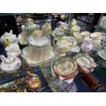 A ROYAL DOULTON 'ALBANY' PART TEA SERVICE AND OTHER TEA WARE