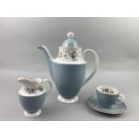 A ROYAL DOULTON 'ROSE ELEGANS' PATTERN COFFEE SERVICE