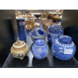 A LOT OF EASTERN AND OTHER CERAMICS