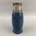 A ROYAL DOULTON LAMBETH STONEWARE VASE