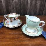 A GLADSTONE PART TEA SERVICE AND A DUCHESS PART TEA SERVICE