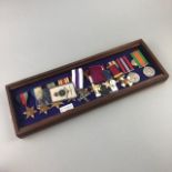 A GROUP OF WWII MEDALS AND OTHERS