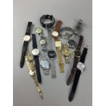 A COLLECTION OF WRIST WATCHES