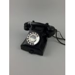 A VINTAGE BAKELITE TELEPHONE