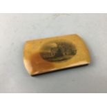 A MAUCHLINE WARE WALLET