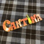 CANTINA - A MEXICAN INDUSTRIAL ART SIGN