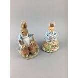 A LOT OF TWO BEATRIX POTTER FIGURES