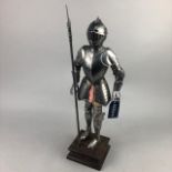 A REPRODUCTION SUIT OF ARMOUR