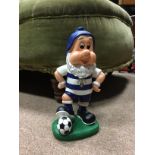 A GREENOCK MORTON GARDEN GNOME ALONG WITH DIE-CAST VEHICLES, AND TRAINS