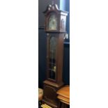 A REPRODUCTION LONGCASE CLOCK