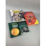 A COLLECTION OF BOOKS RELATING TO COINS