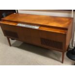 A RETRO FERGUSON TEAK CASED RADIOGRAM