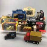 A COLLECTION OF BOXED AND LOOSE MODEL VEHICLES
