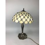 A TIFFANY STYLE TABLE LAMP