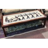 AN EGYPTIAN REVIVAL COFFEE TABLE