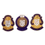 RANGERS F.C. INTEREST - RANGERS F.C. OFFICIALS BADGES AND A RELATED AUTOGRAPH ALBUM