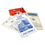 A LOT OF RANGERS F.C. PROGRAMMES DATING FROM 1965