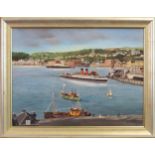 OBAN HARBOUR, AN OIL BY PETER ST CLAIR MERRIMAN