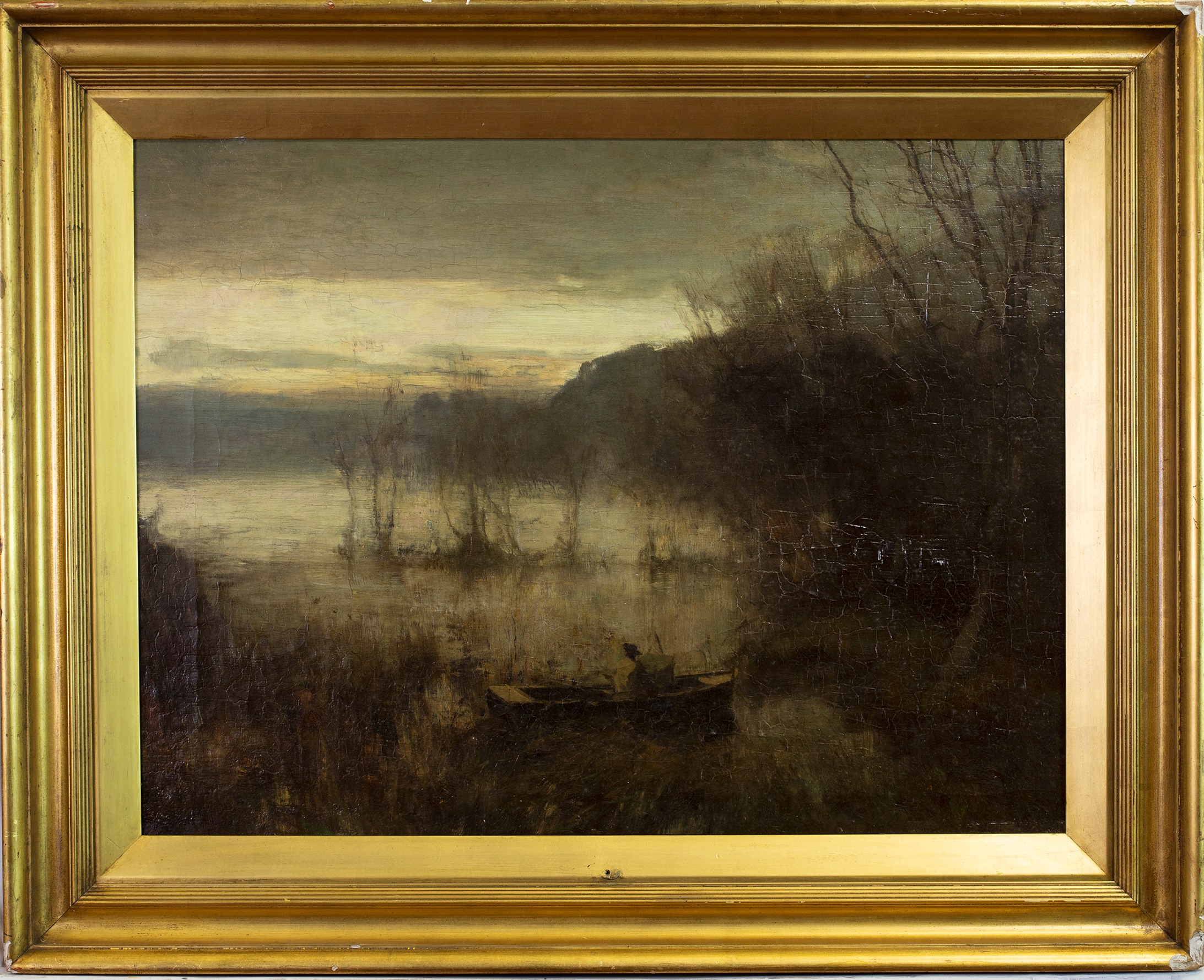 THE PEEP OF THE DAY, AN OIL BY DAVID FARQUHARSON