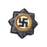 A THIRD REICH GERMAN CROSS CLOTH PATCH