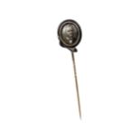 QUEEN VICTORIA INTEREST - MEMORIAL STICK PIN COMMEMORATING FRANCIS CLARK