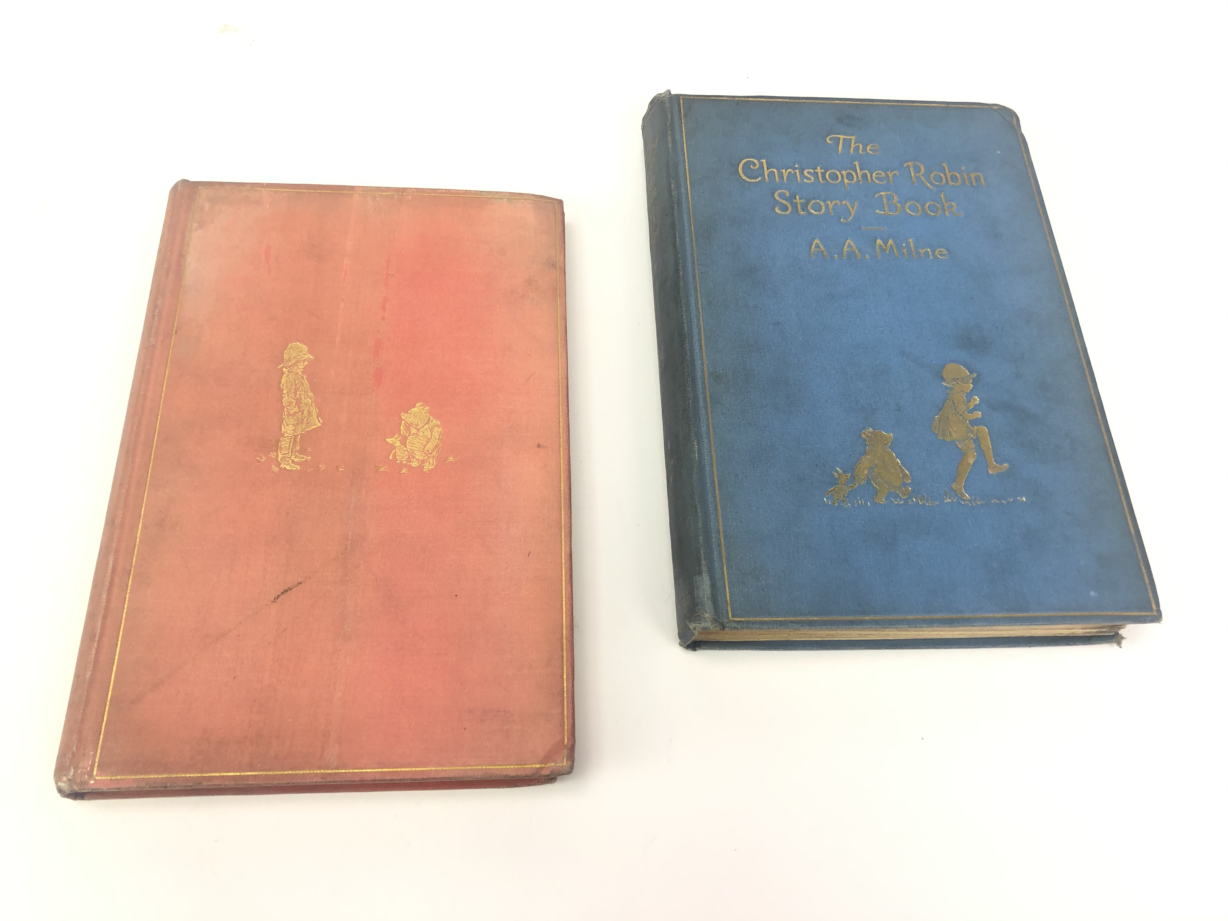 A LOT OF TWO FIRST EDITION COPIES OF THE HOUSE AT POOH CORNER BY A.A. MILNE, AND TWO OTHERS - Image 2 of 5