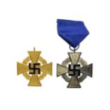 A LOT OF TWO THIRD REICH GERMAN LONG SERVICE MEDALS