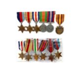 A DUNKIRK MEDAL, A GROUP OF WWII MEDALS AND SIX STARS