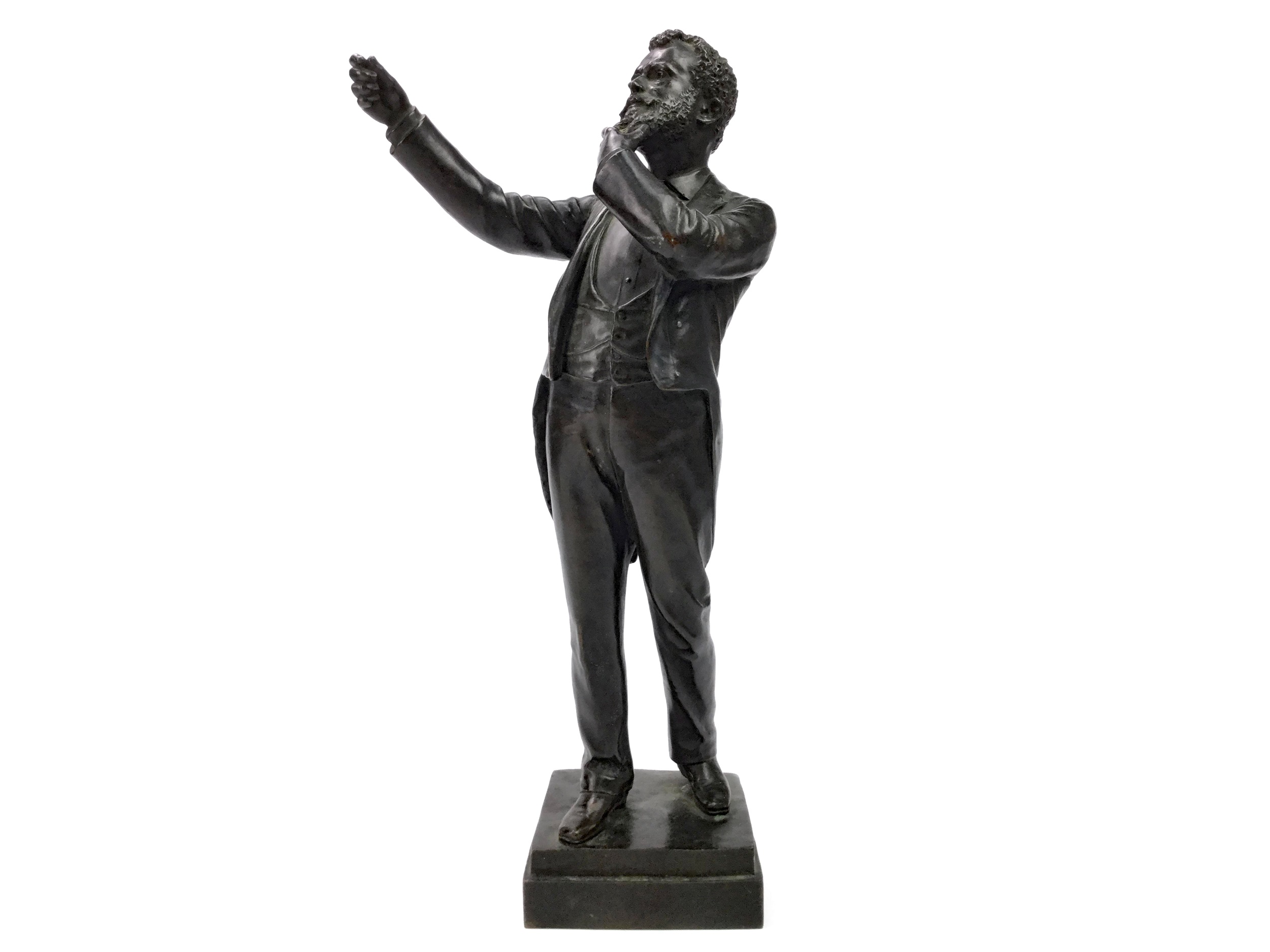 A BRONZE OF WILLIAM GRANT STEVENSON