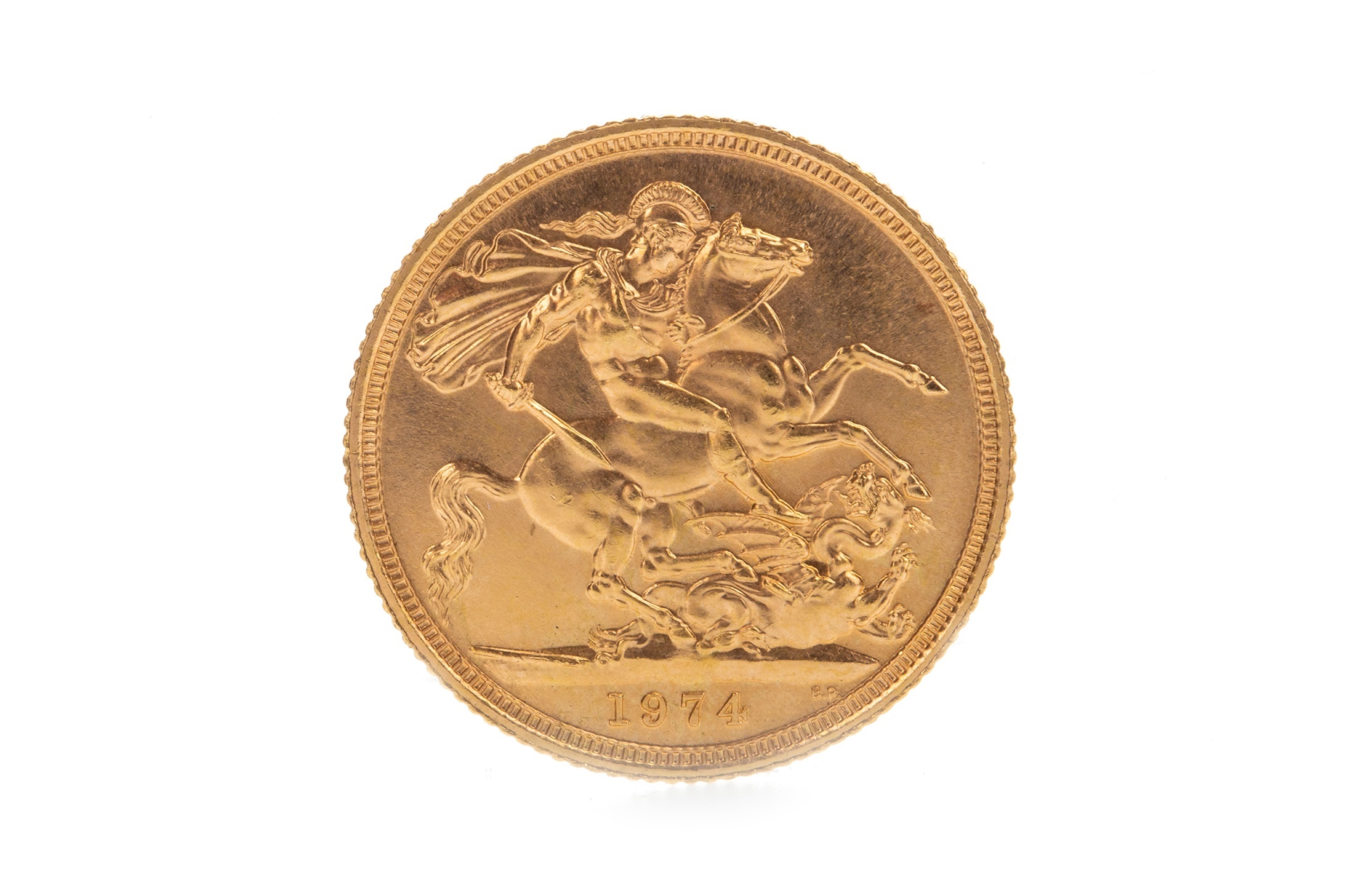 A GOLD SOVEREIGN, 1974