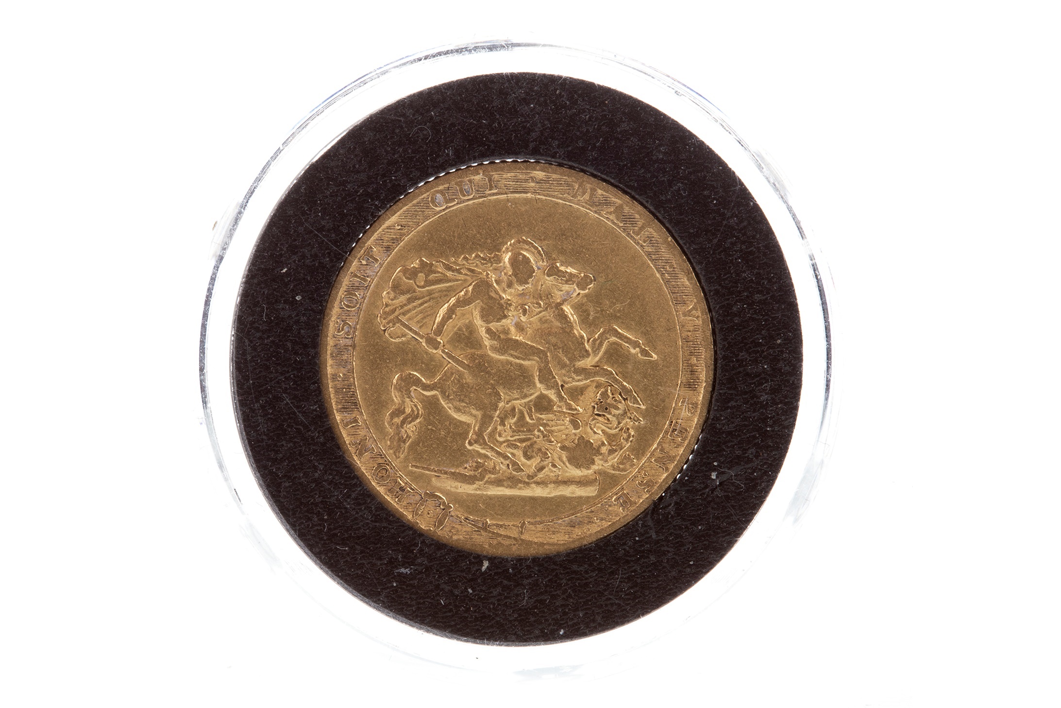 A GEORGE III GOLD SOVEREIGN, 1820