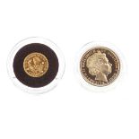 TWO GOLD COINS