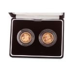 A THE ROYAL MINT GOLD COIN SET