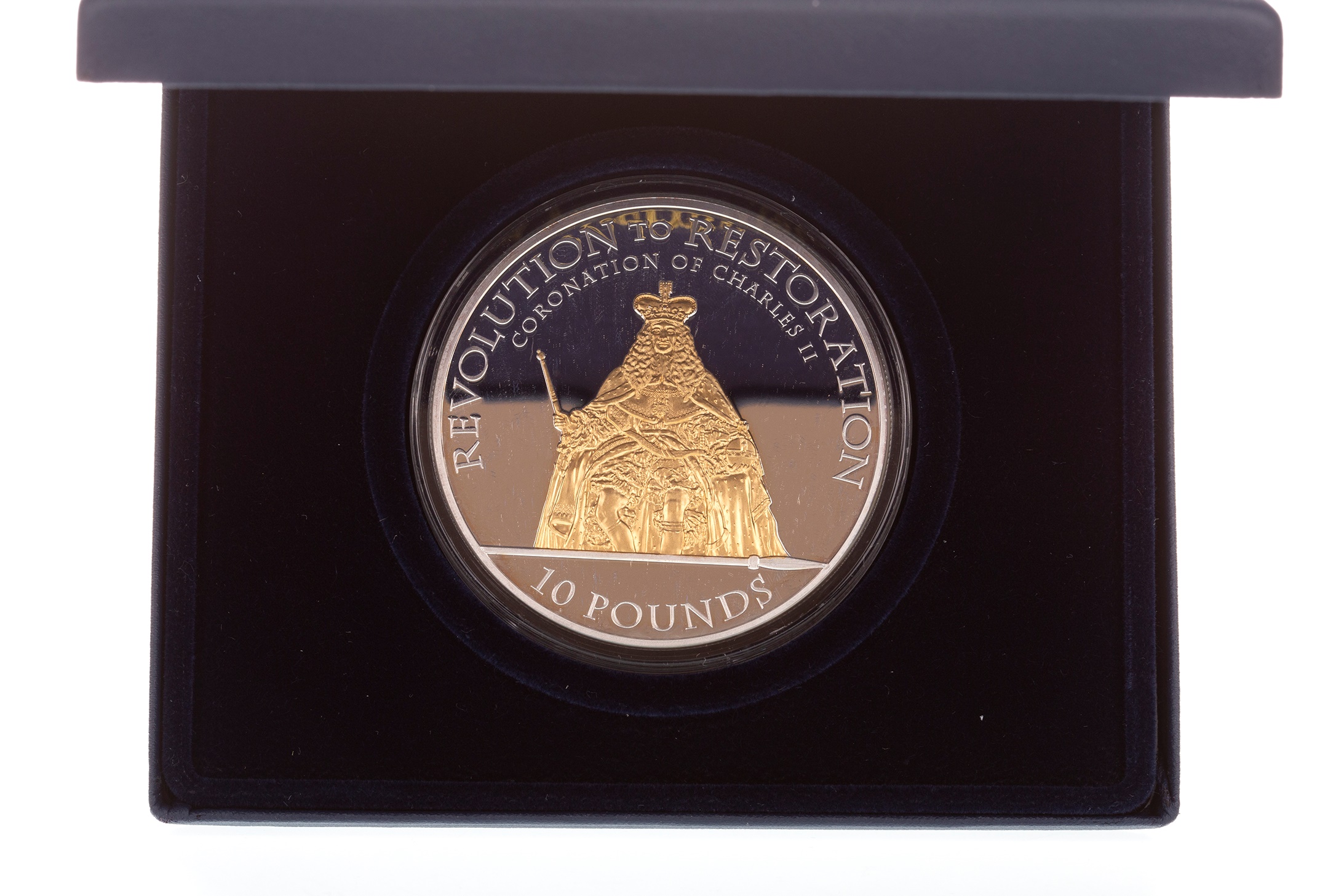 A WESTMINSTER SILVER 5 OZ COIN