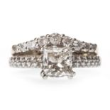 A DIAMOND DRESS RING