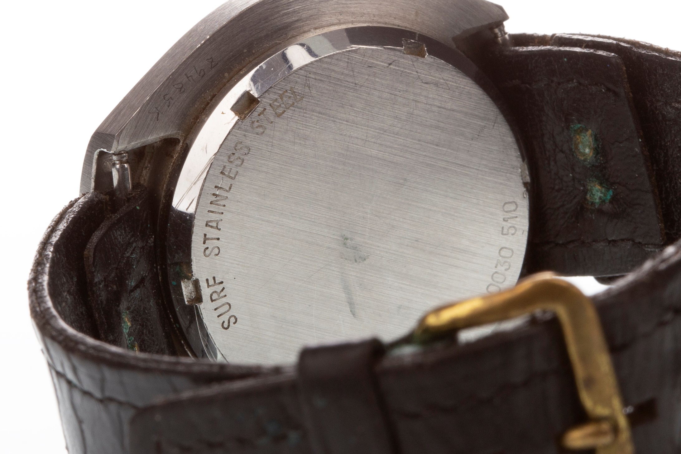 A GENTLEMAN'S ZENITH STEEL WATCH - Image 2 of 3